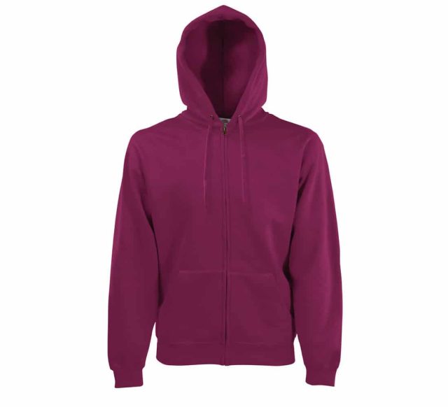 Jakna s kapuljačom Fruit Of The Loom Premium Hooded Sweat Jacket