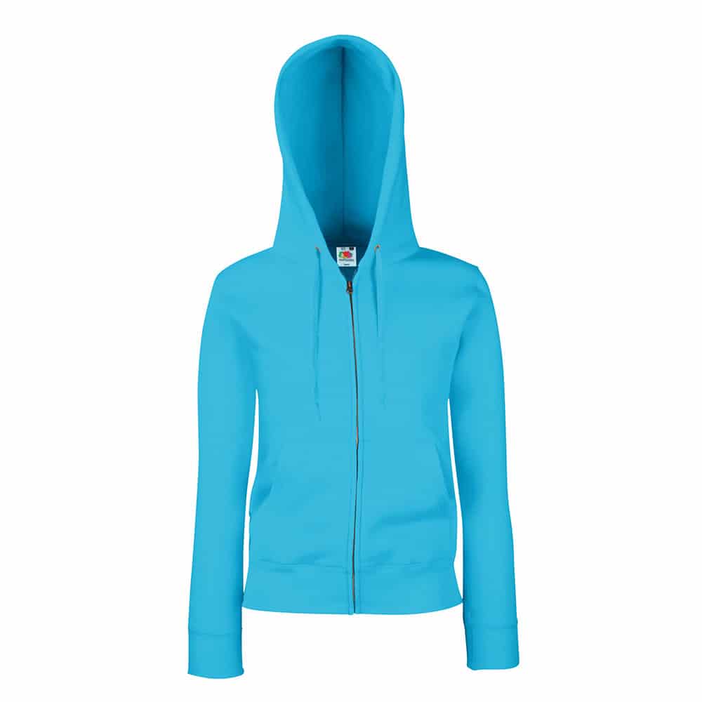 Jakna s kapuljačom Fruit of the Loom Lady – Fit Premium Hooded Sweat Jacket