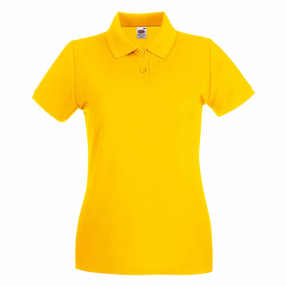 Majica Polo Fruit Of The Loom Lady-Fit Premium Polo